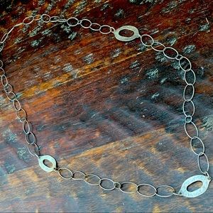 Silpada Sterling Silver Oval Link Necklace Retired